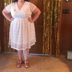 White Lane Bryant Dress